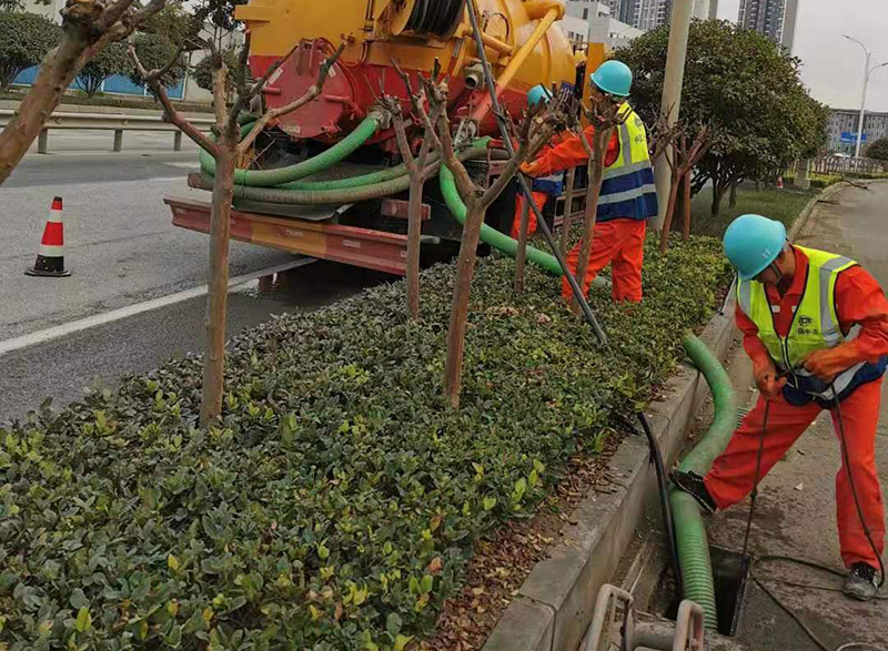 榆树市政管道清淤
